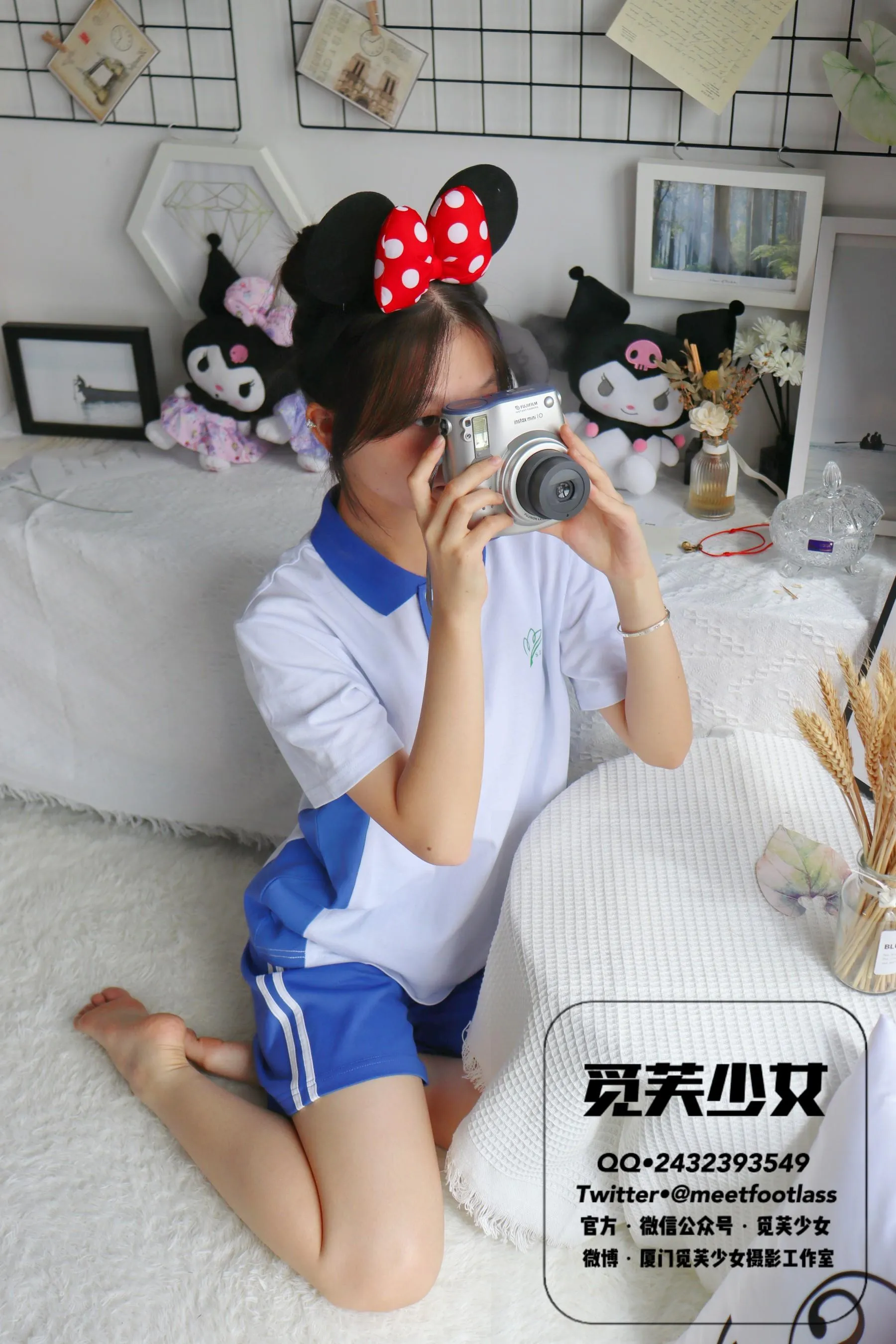 [觅芙少女]NO.002 怀念17岁的校服与蝉鸣交织的夏天 [106P]插图8